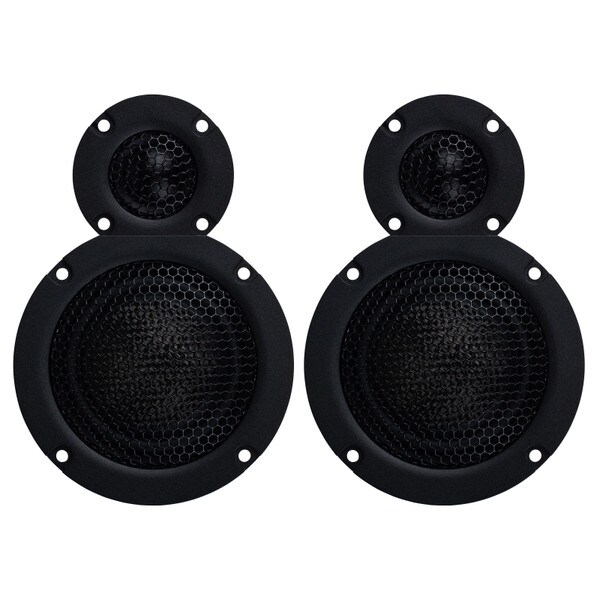 Main product image for Dayton Audio CFCOMBO-4MP 3/4" and 2" Carbon Fiber Tweeter/Mid Combo Matched Sets 4 Ohm285-412